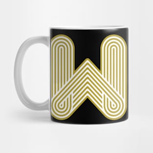 Alphabet W Mug